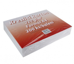 Kreslící karton A4 220g/200 listů foto